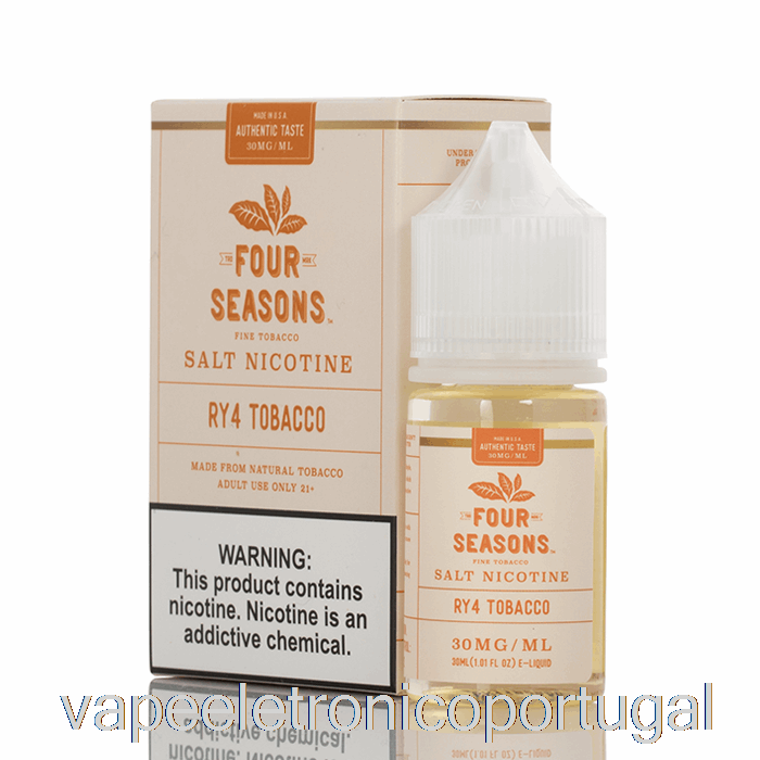Sal De Tabaco Vape Eletrônico Ry4 - Quatro Estações - 30ml 50mg